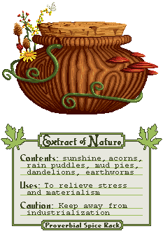 Spice Rack: Extract of Nature