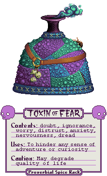 Spice Rack: Toxin of Fear